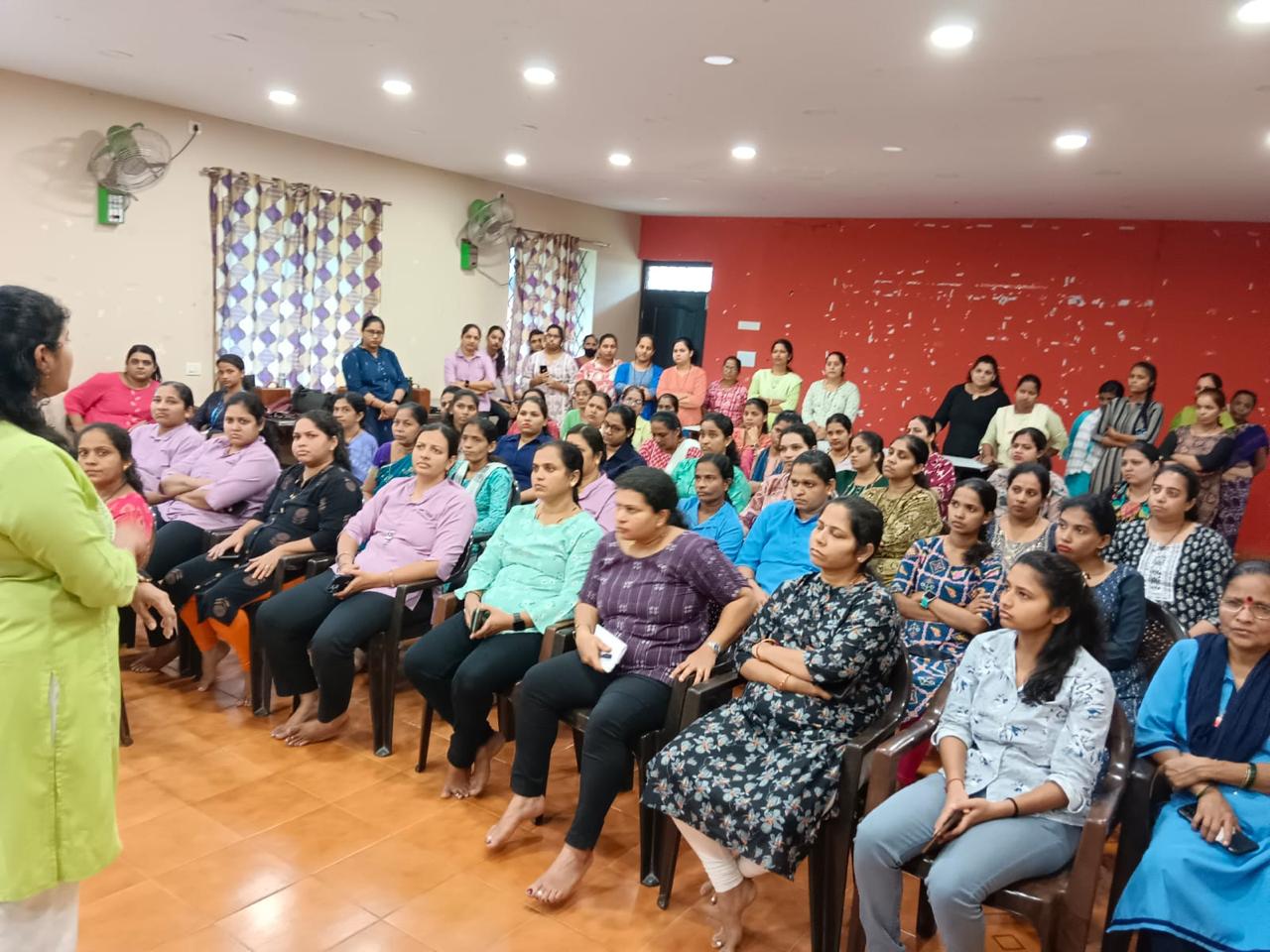 Glimpses of Cancer detection Camp at Bicholim Industrial Estate