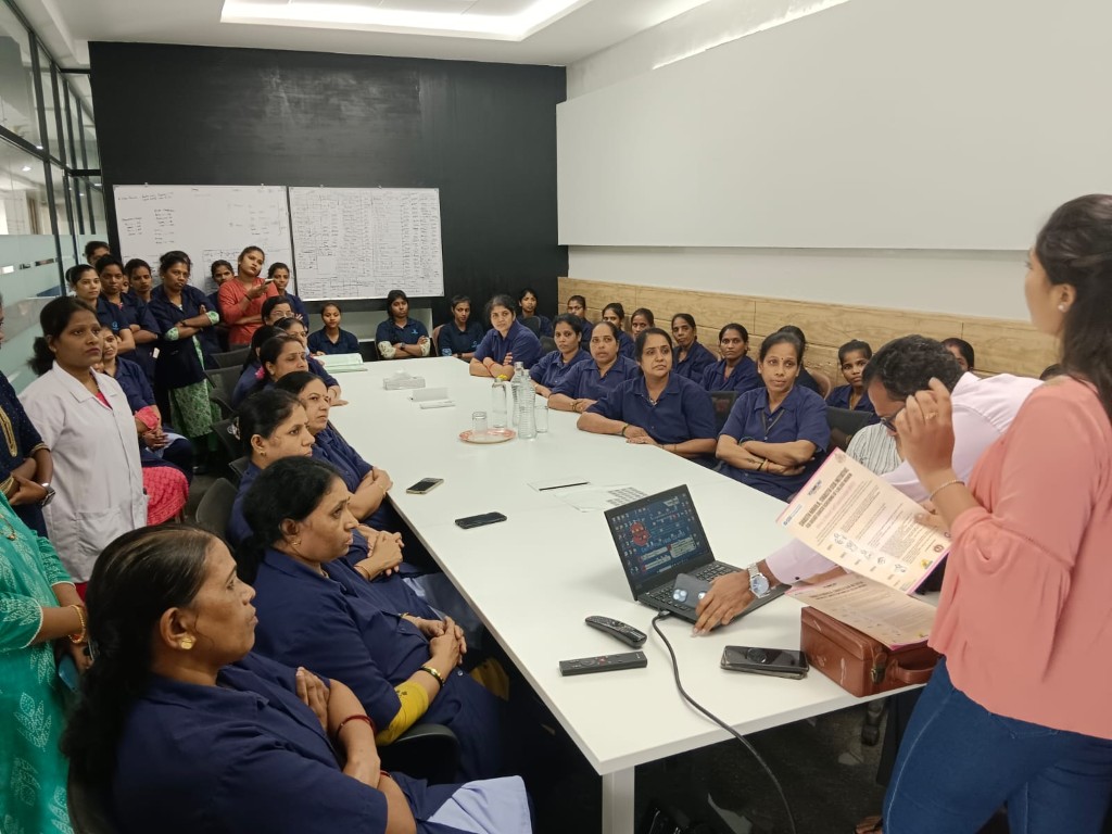 Glimpses of Prostate Cancer awareness session @Pissurlem Industrial Estate on 02.08.2024